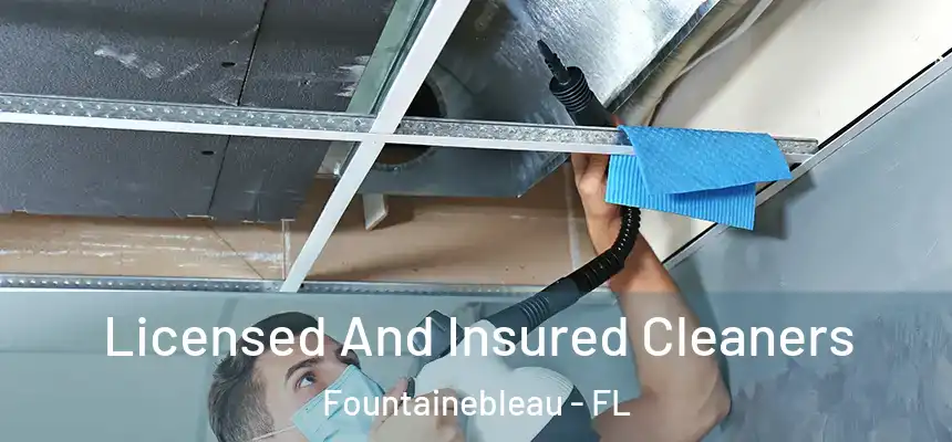 Licensed And Insured Cleaners Fountainebleau - FL