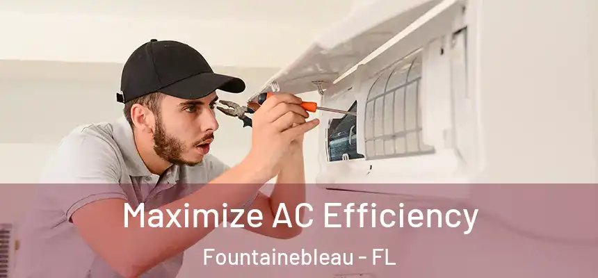 Maximize AC Efficiency Fountainebleau - FL
